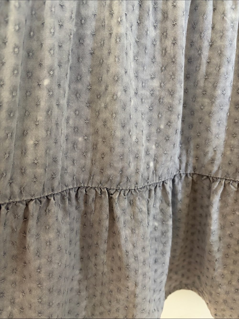 Easel Sleeveless Tiered Lace-Trim Top - Picture 3 of 5